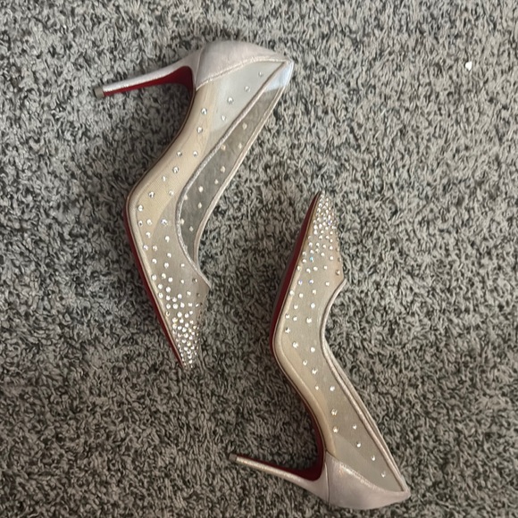 Christian Louboutin Follies Strass 85mm - Picture 2 of 7